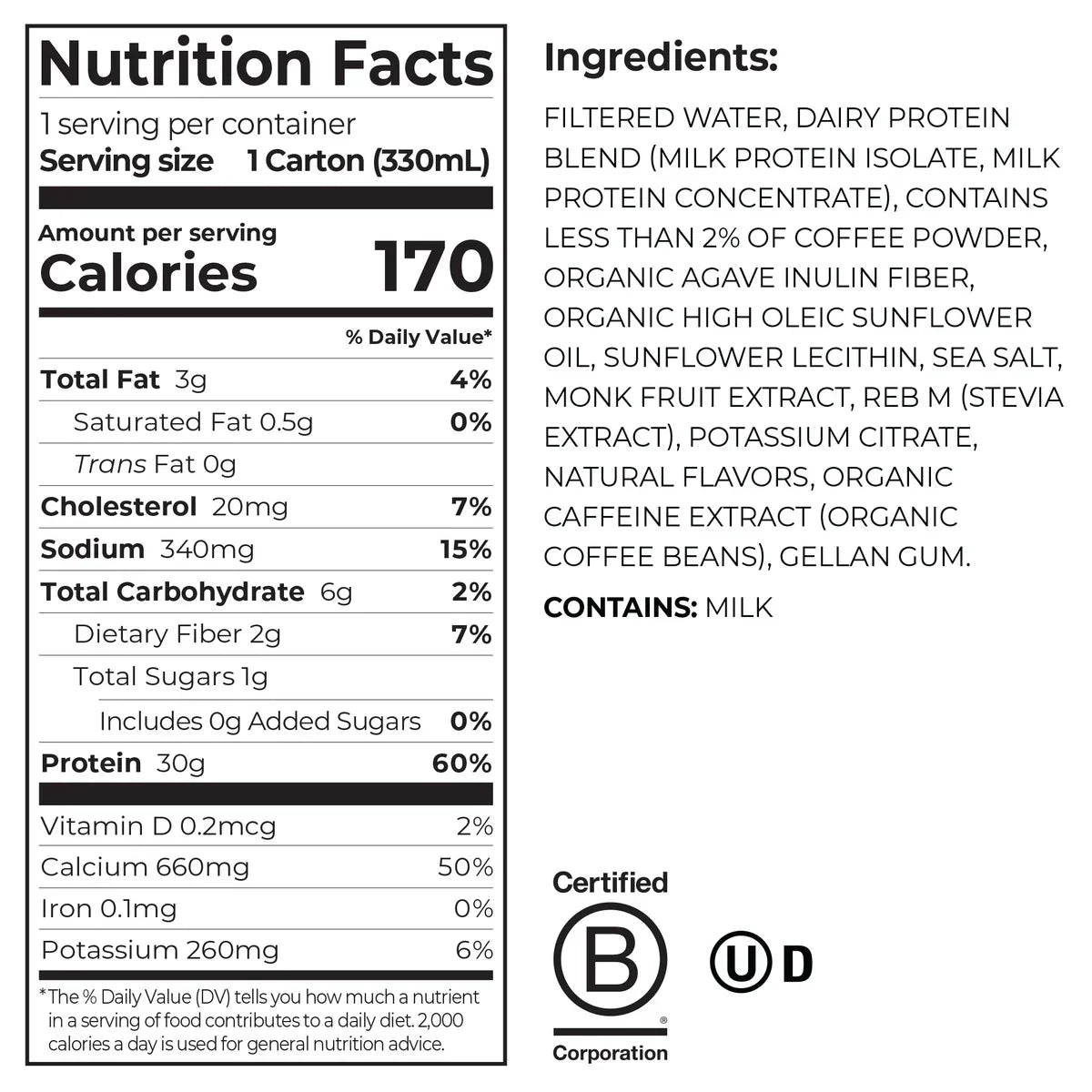 30g Protein Shake - Caf¨¦ Latte