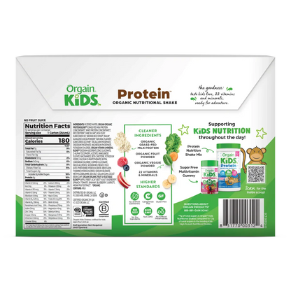 Kids Protein Organic Nutrition Shake - Chocolate
