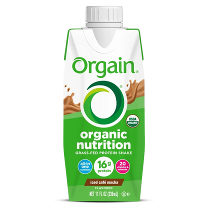 Organic Nutrition Shake - Iced Cafe Mocha